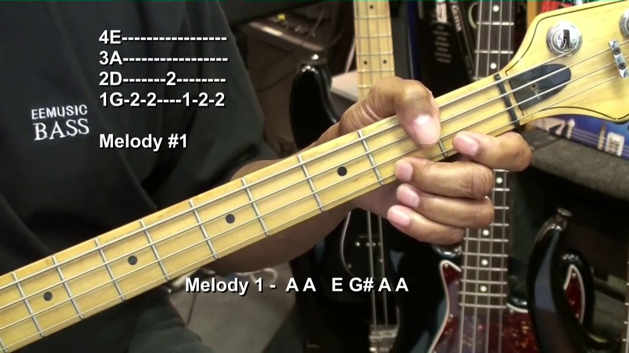 Оставайся со мной. Урок игры на бас-гитаре Бена И. Кинга - @EricBlackmonGuitar #MusicSchoolOfCool