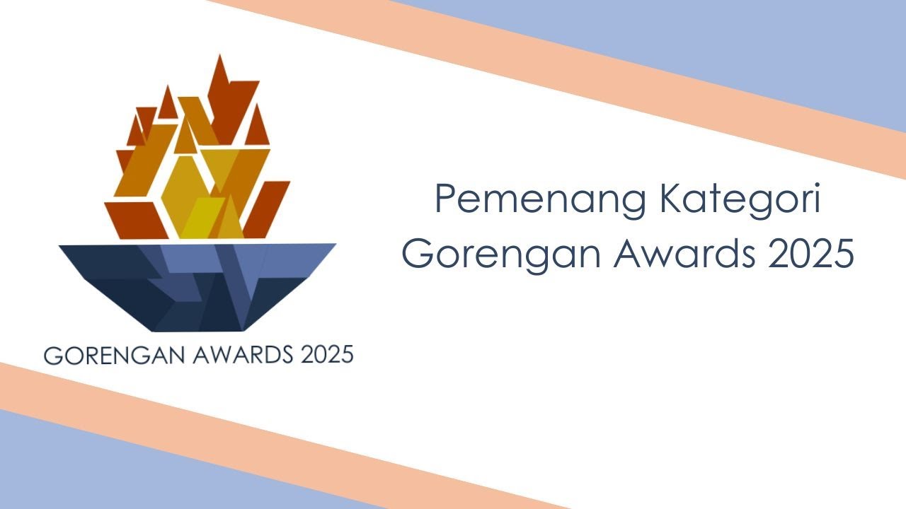 pemenang nominasi gorengan awards 2025