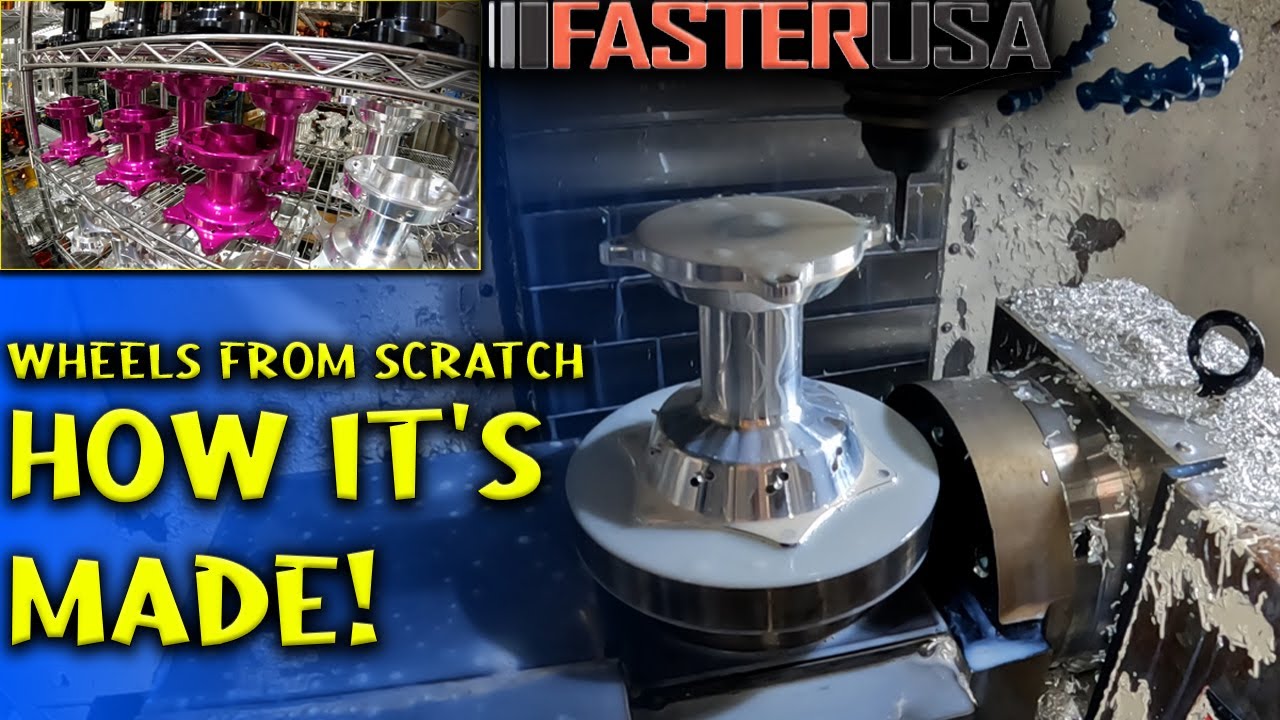 Wheels from Scratch! How It's Made with FASTER USA