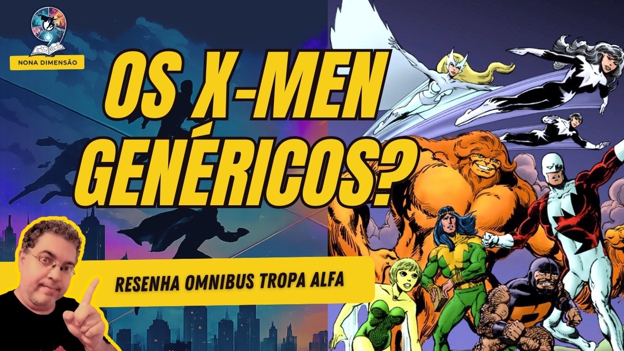 Os X-men genéricos? Venha conhecer a Tropa Alfa. #paninicomics #marvel #omnibus #quadrinhos