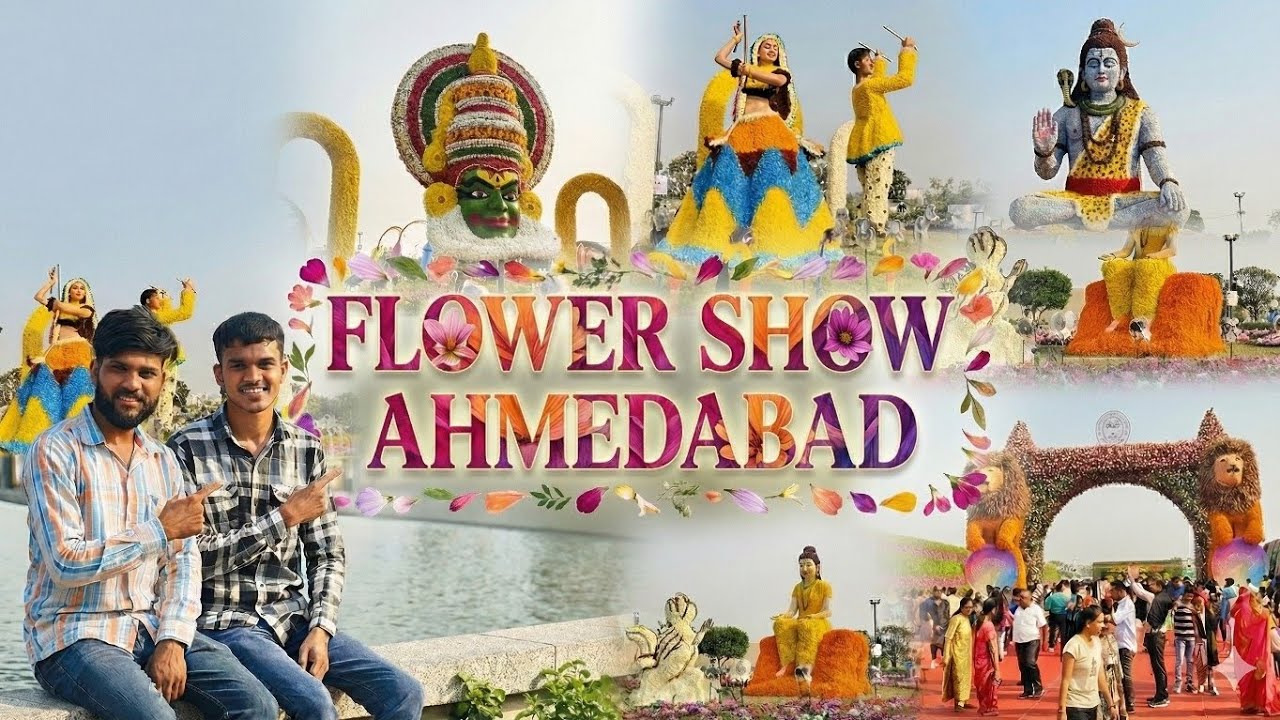 FLOWER SHOW AHMEDABAD 💥