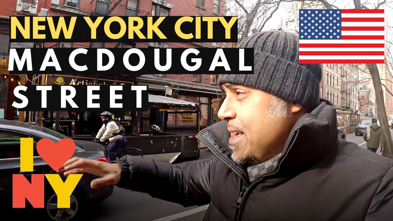 MacDougal Street, a journey through the Bohemian Hood in NYC 🇺🇸🥙