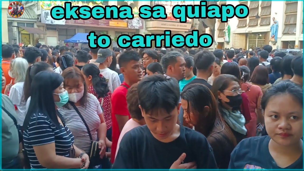 Mga Eksena sa quiapo to carriedo#tonyvlogs