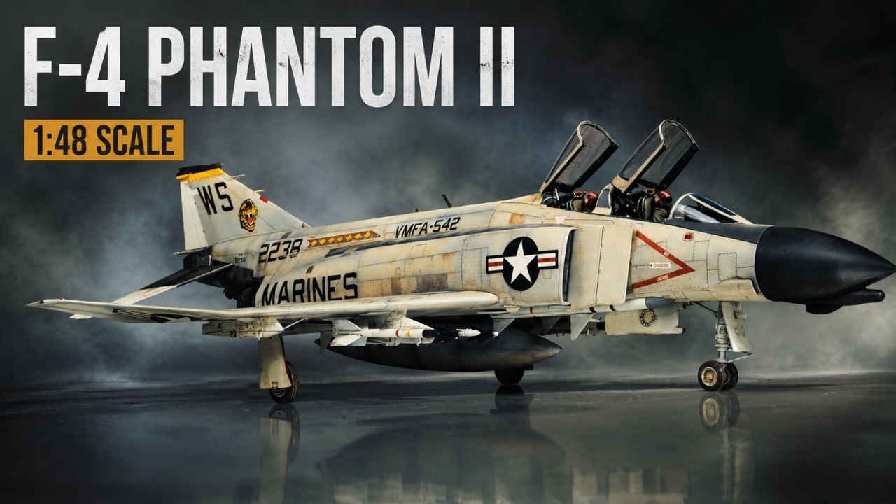 F-4 Phantom II - Tamiya 1/48 - Scale Model Aircraft