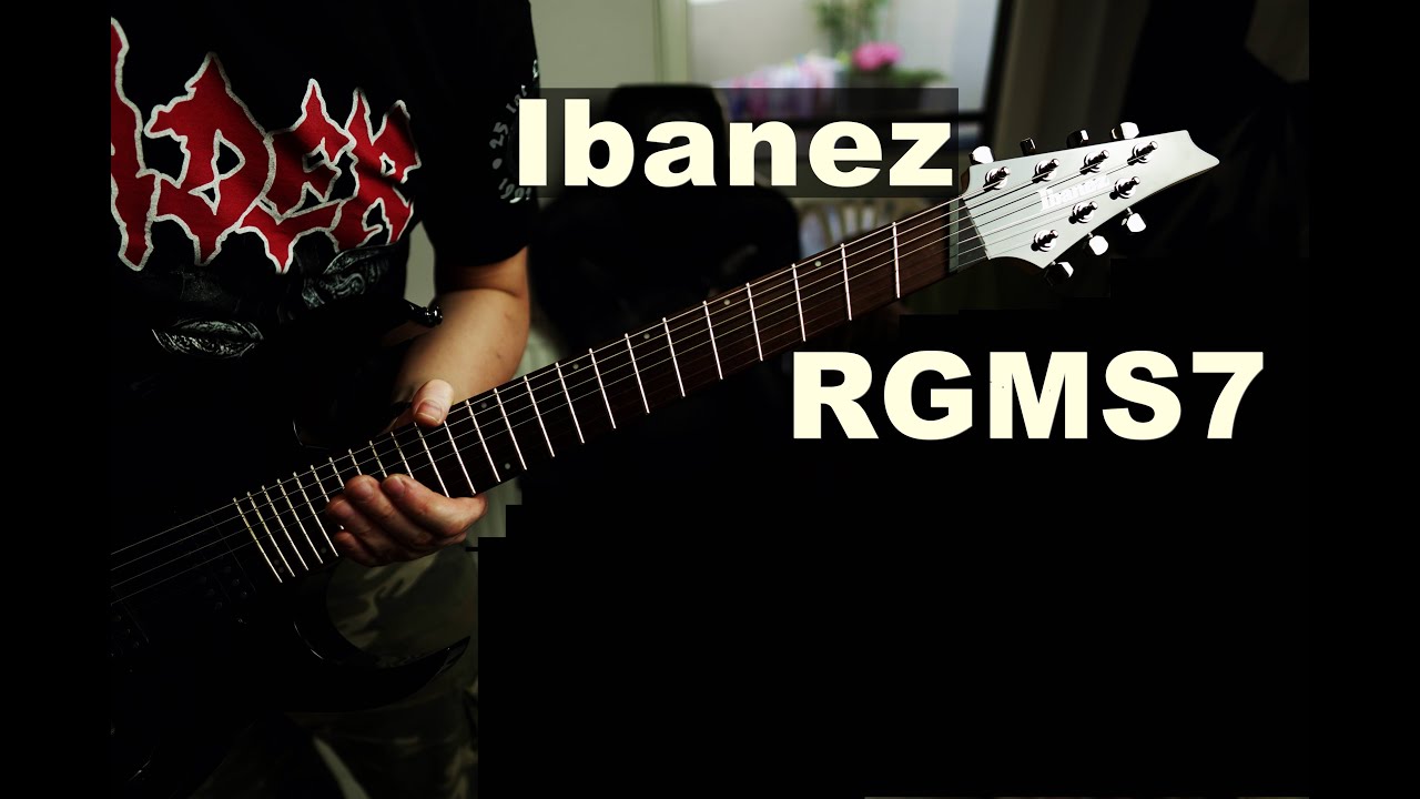 IBANEZ RGMS7 REVIEW and DEMO Ktoś mi pokrzywił progi