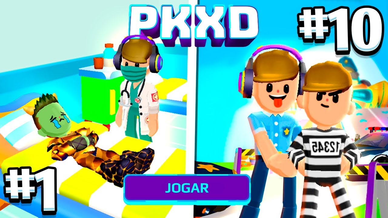 TESTEI AS 10 NOVAS PROFISSÕES NO PK XD