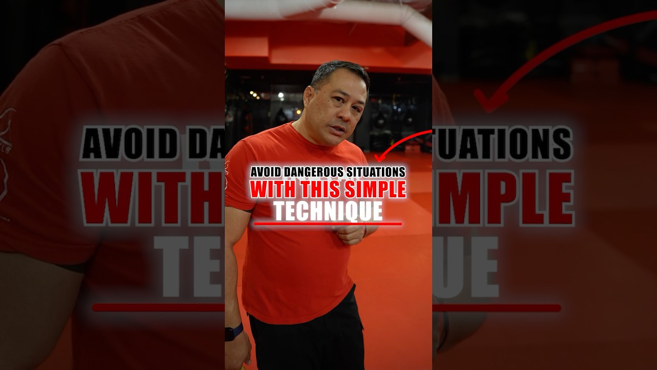Avoid dangerous situations with this simple technique! #fma #filipinomartialarts #selfdefense