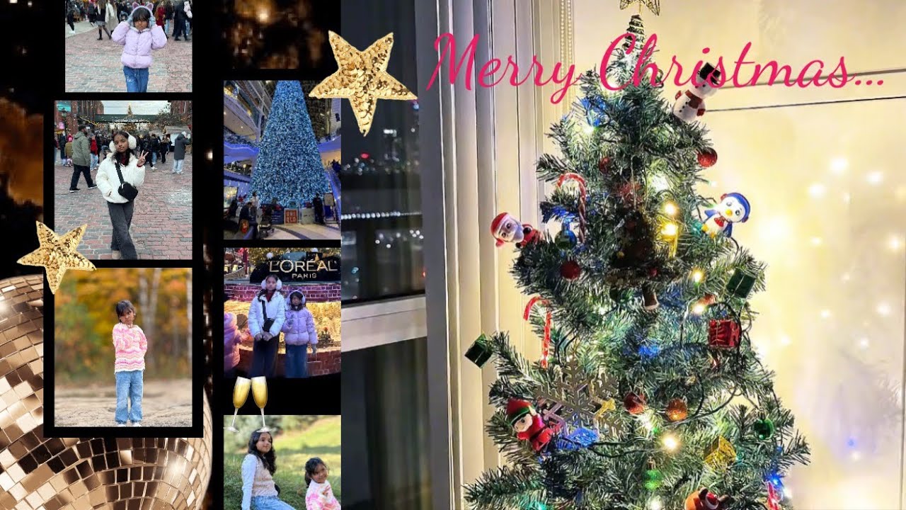 First Time Christmas Tree Decoration at Home🎄|Emotional & Festive moment🎉🎊🎁