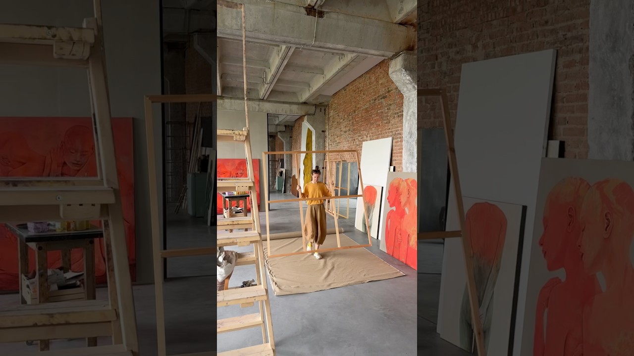 Studio routine #art #studio #ponarsher