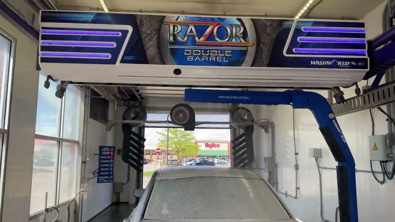Washworld Razor Double Barrel Touchless Car Wash