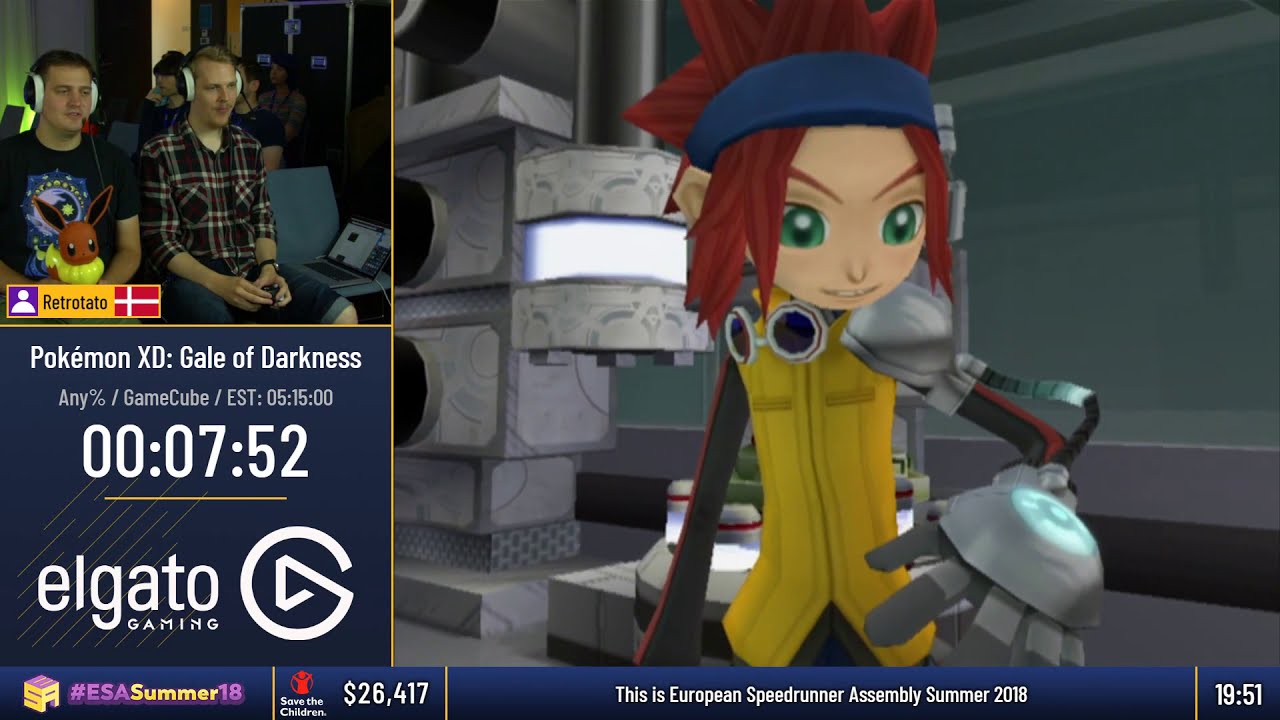 #ESASummer18 - Pok&eacute;mon XD: Gale of Darkness [Any%] by Retrotato