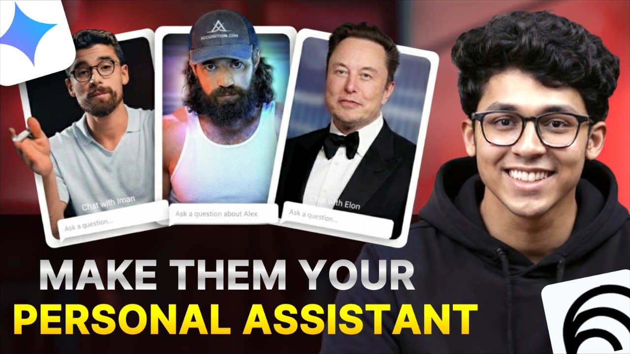 Turn any YouTube Video into an AI Assistant Chatbot | NotebookLM + Gemini