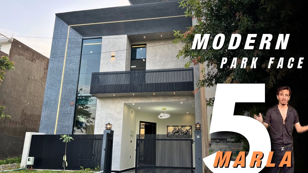 PARK FACE Modern 5 Marla House In B-17 Islamabad | Full House Tour 2025