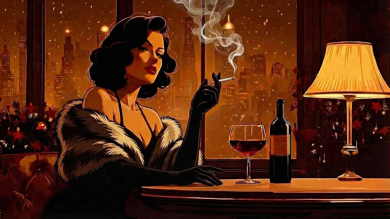 Cozy Vintage Jazz Vibes ❄️ 1940's Winter Jazz Classics Playlist
