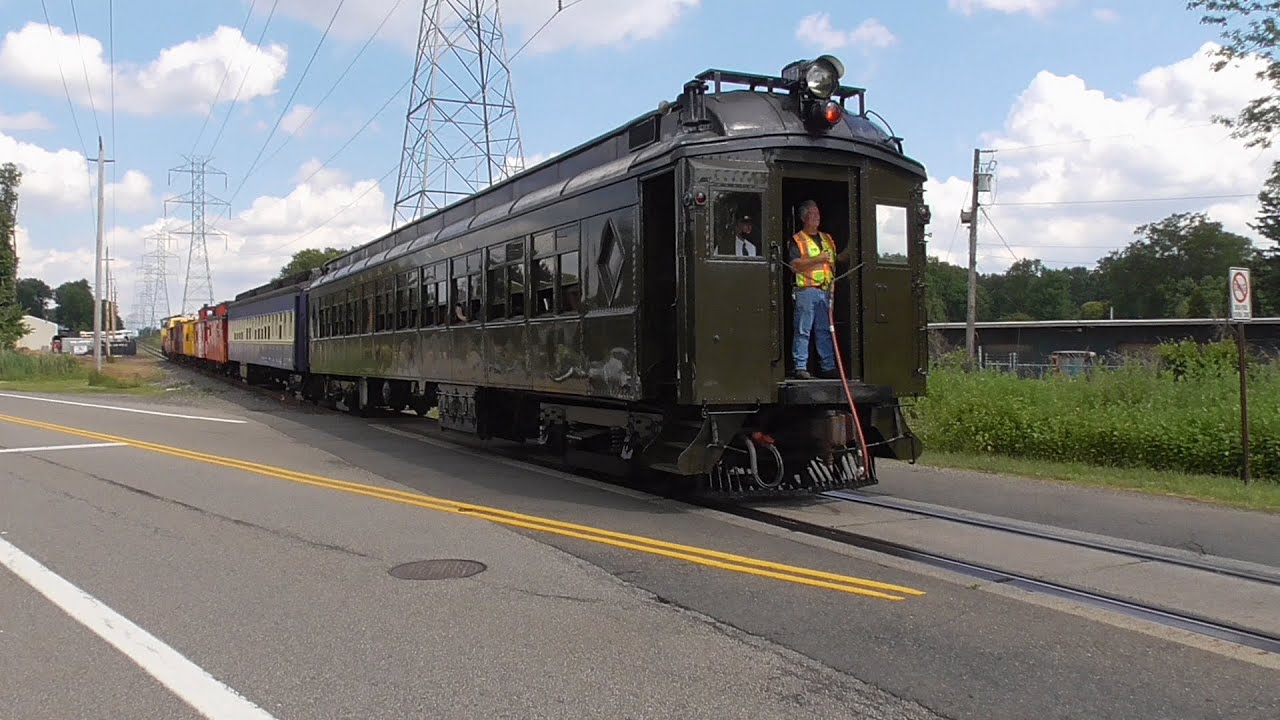 The Whippany Railway Museum Father's Day Excursion Train 6/20/21 - DL&W Club Car 2454's Grand Debut