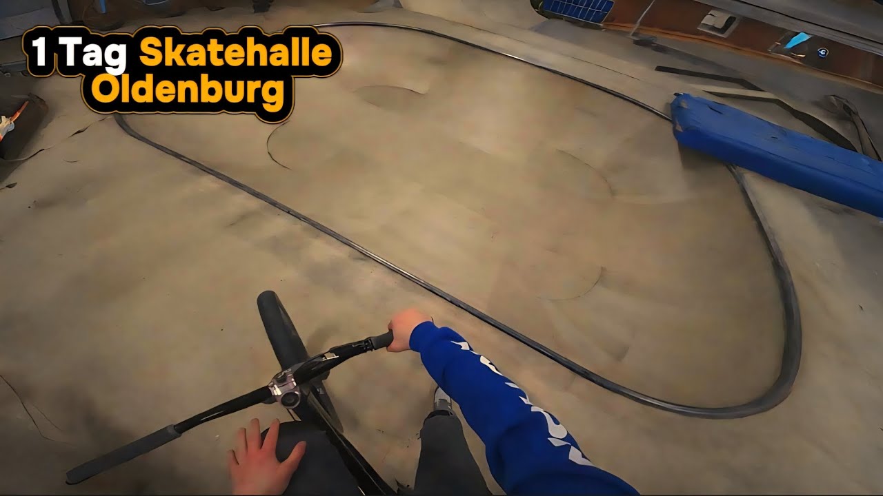 1 Tag fahren in der Skatehalle oldenburg... Fette Session mit den jungs!