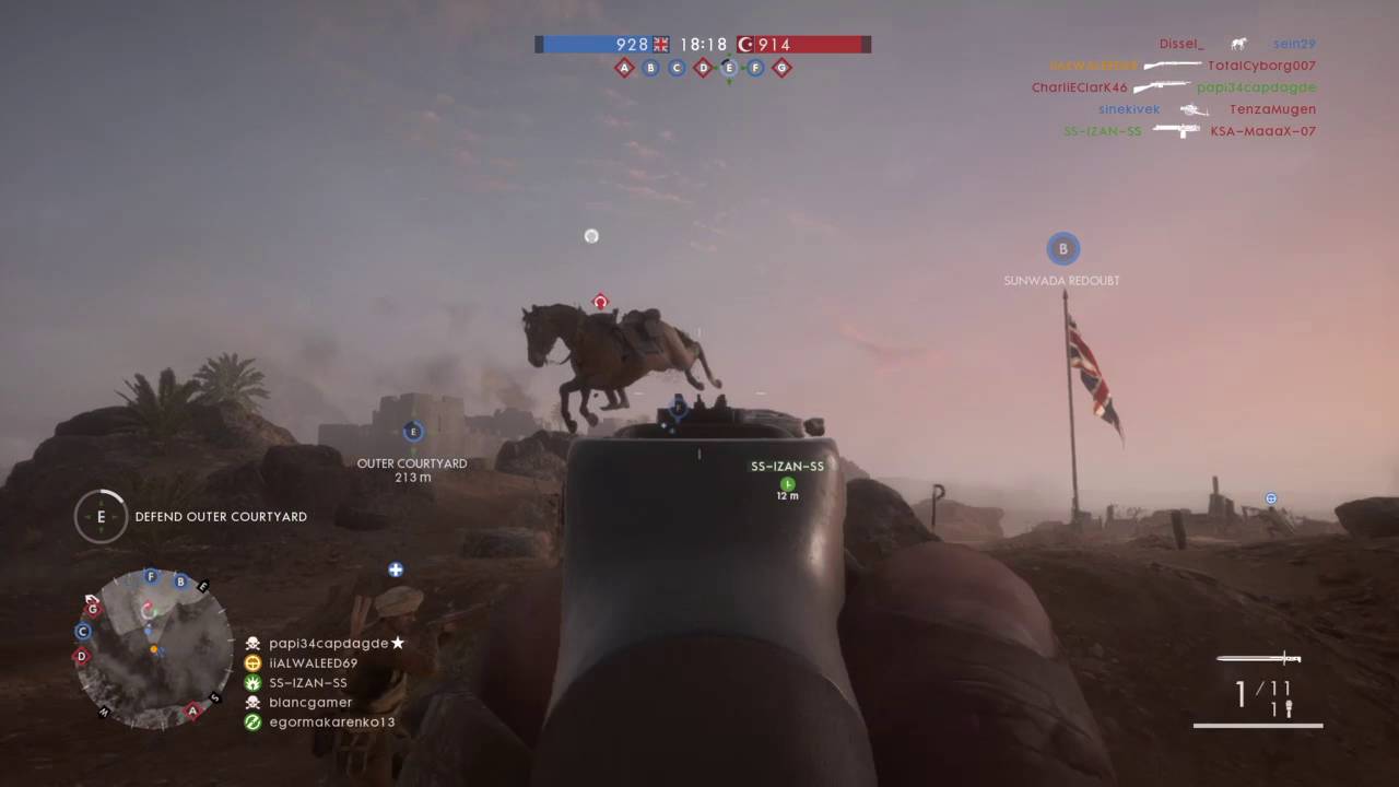 Battlefield&trade; 1 best scout weapon