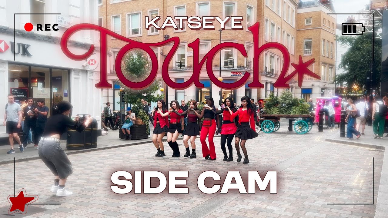 [DANCE IN PUBLIC | SIDE CAM] KATSEYE  'TOUCH' | Dance Cover | LONDON