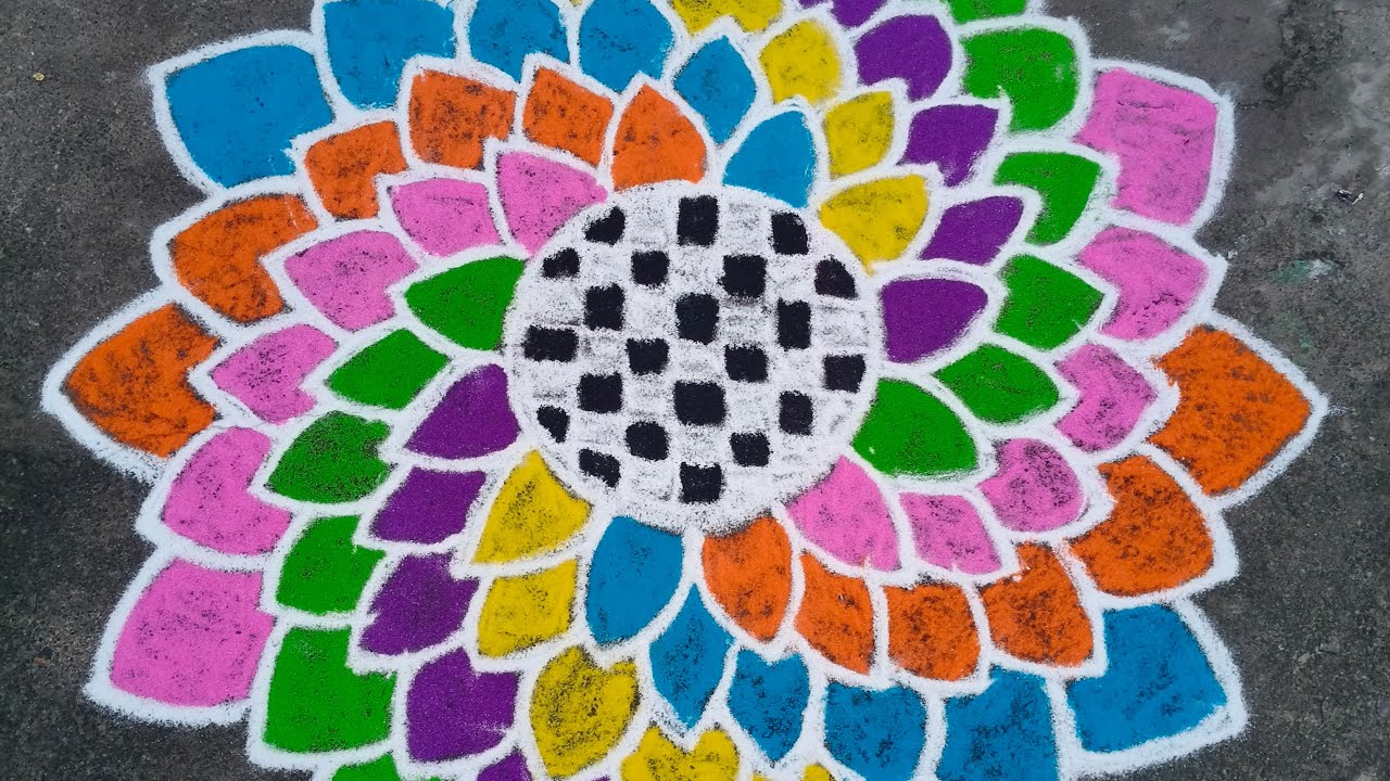 beautiful morning rankoli kolam... 🌺🪔🌺 markali kolam....#live,..