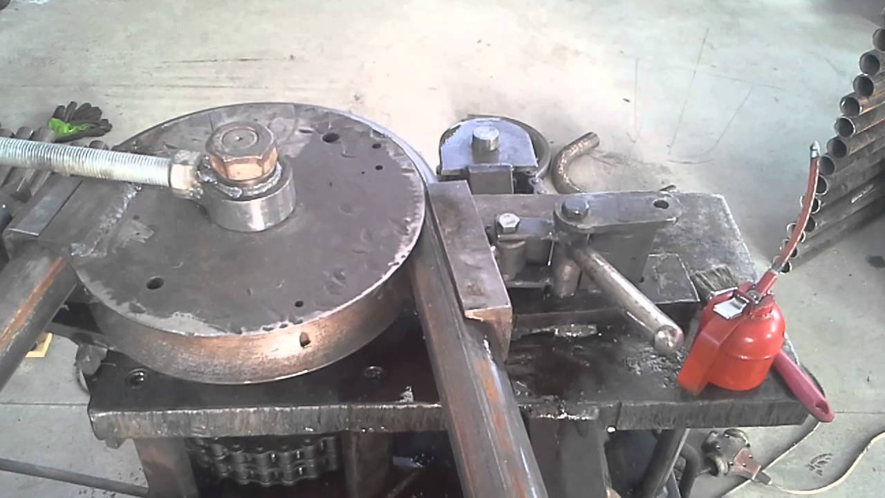 Home made tube bender