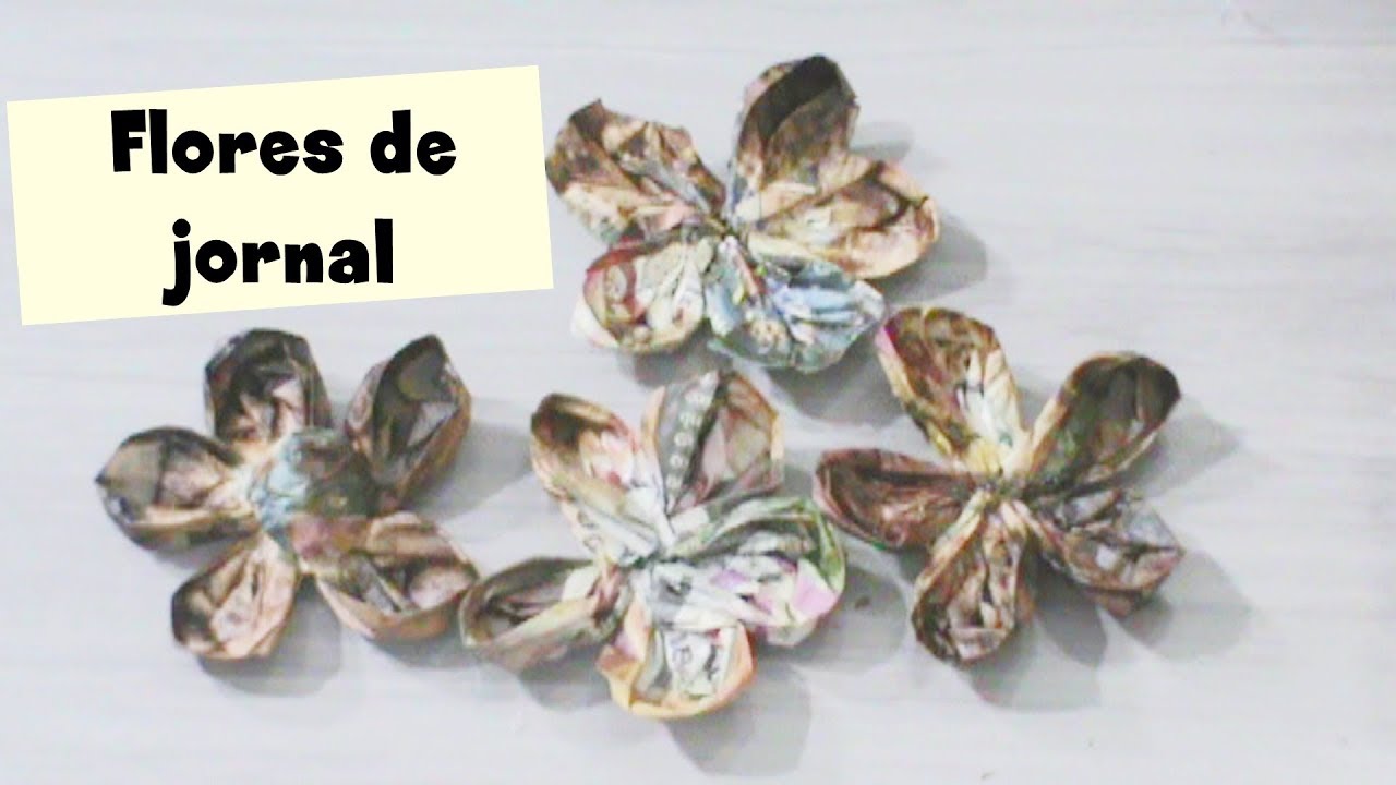 Flores de jornal