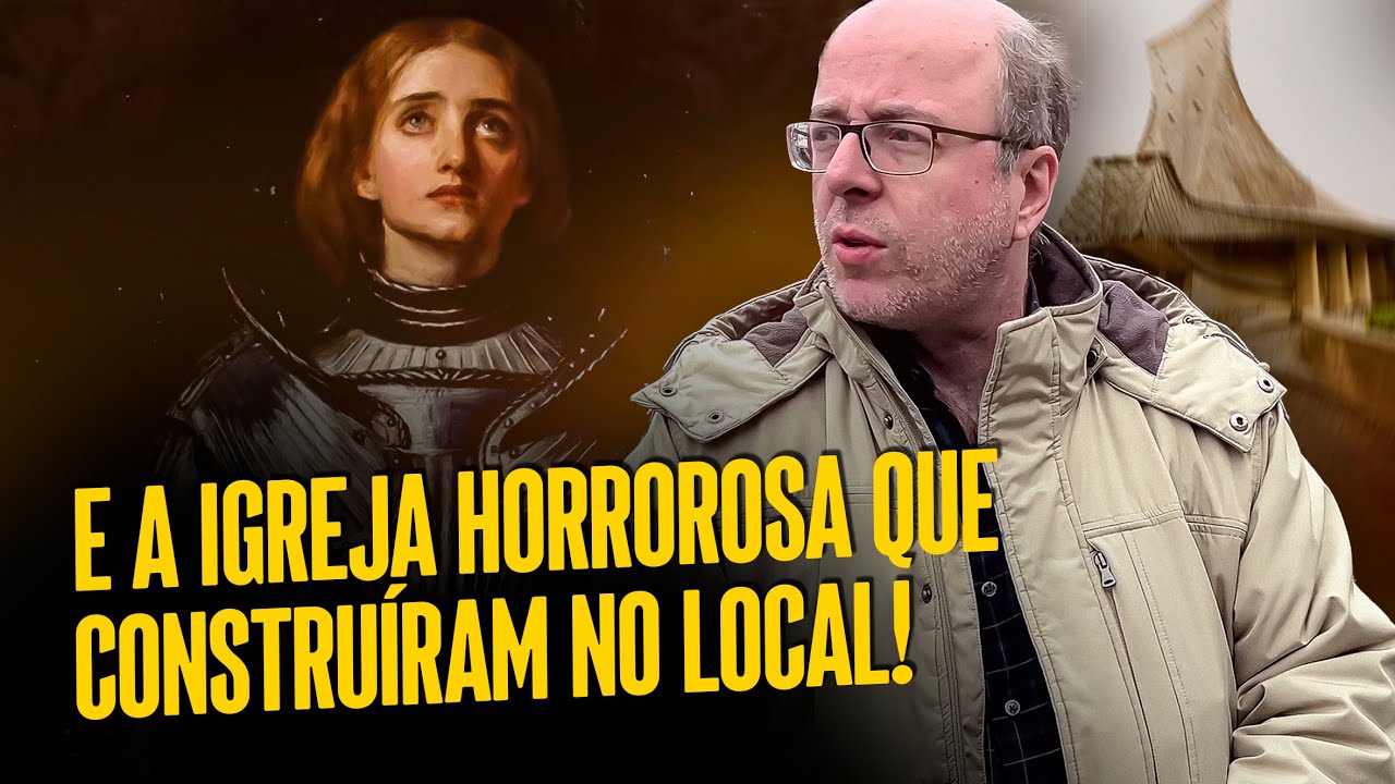 A MORTE e o JULGAMENTO de Santa Joana d'Arc! - Viagens Históricas #11