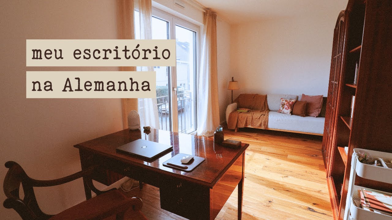 Tour pelo meu escritório na Alemanha: como uso o meu espaço para me inspirar e trabalhar