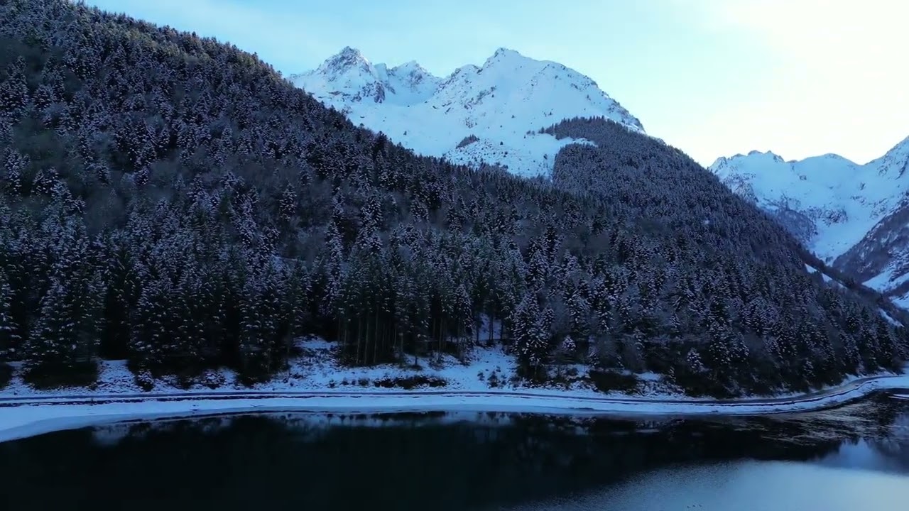 Le mini 3 pro reprend les airs au lac d Estaing 