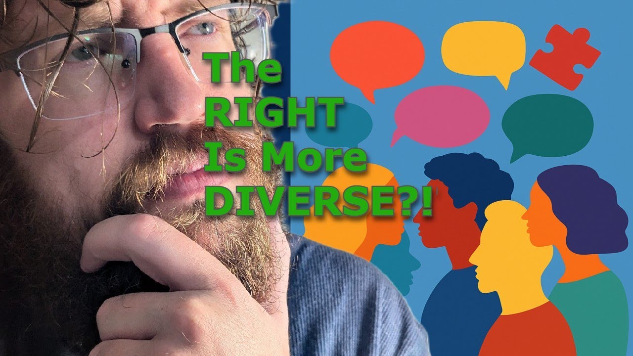 Is there more diversity of thought on the political right than the political left? (Maybe)￼