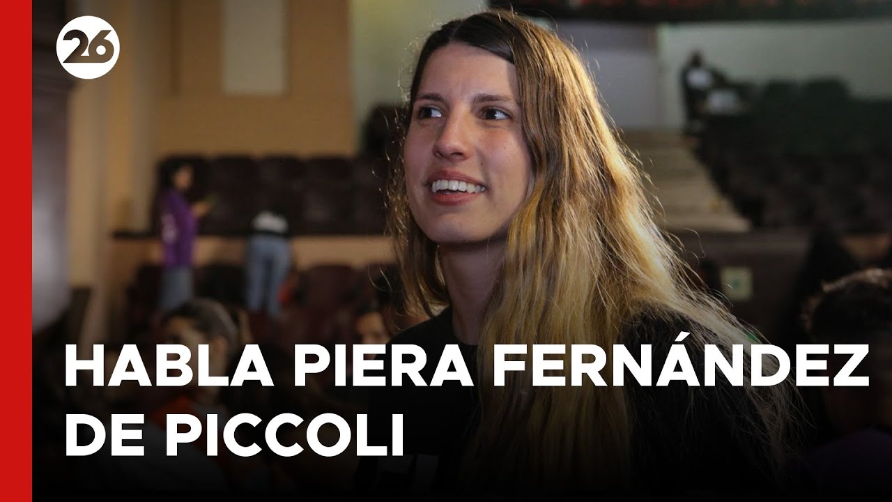 EN VIVO | Habla Piera Fernández de Piccoli, presidenta de la Federación Universitaria