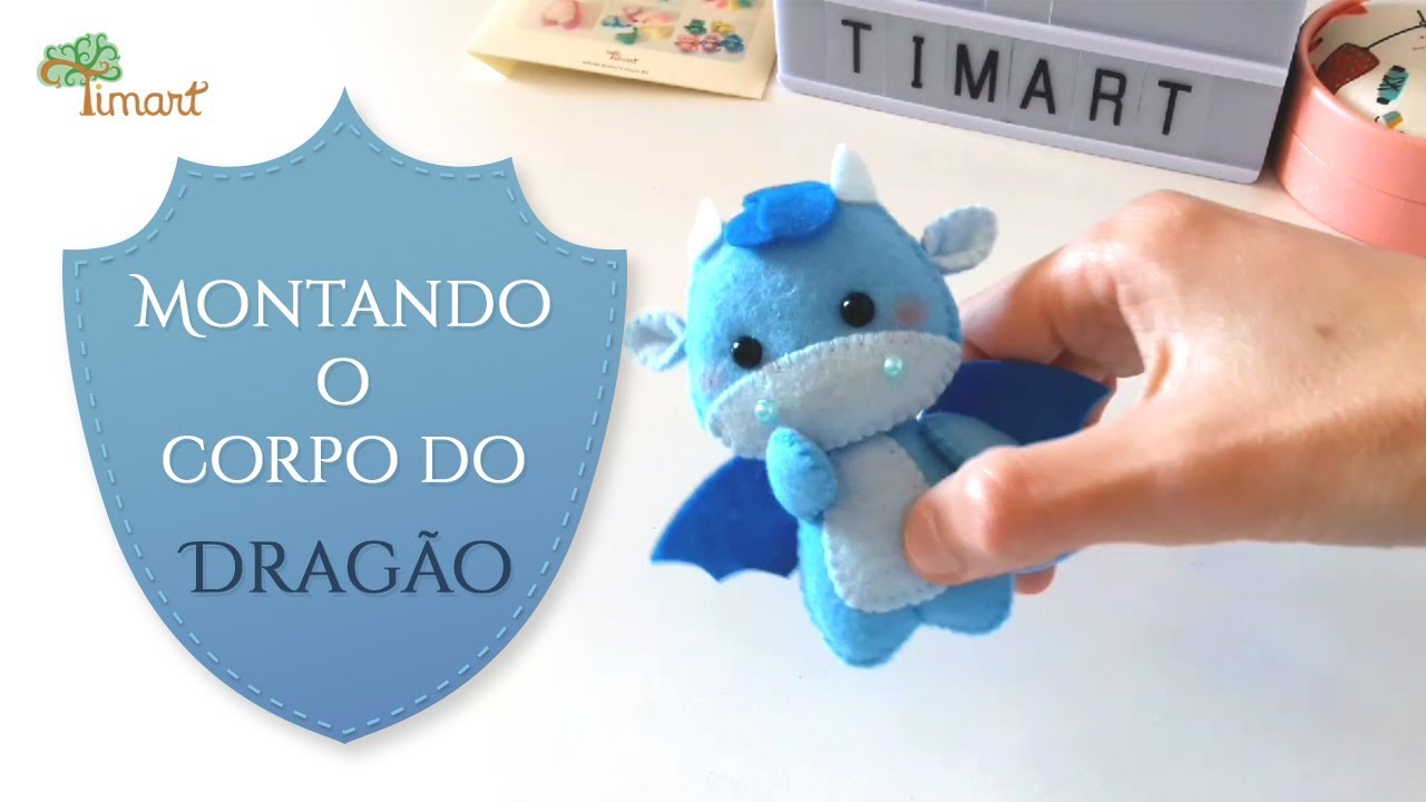 DRAGÃO POCKET -  Montando o corpo e finalizando