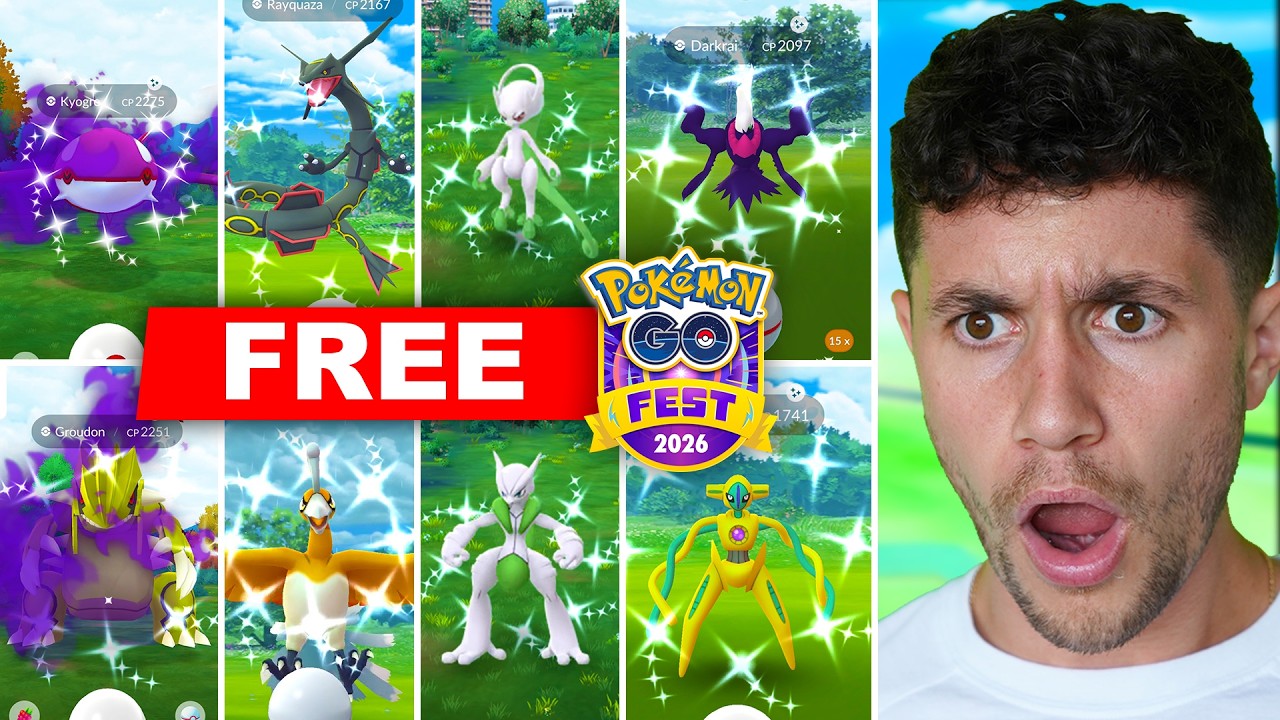 Pok&eacute;mon GO Fest 2026 станет БЕЗУМНЕЙШИМ событием в истории