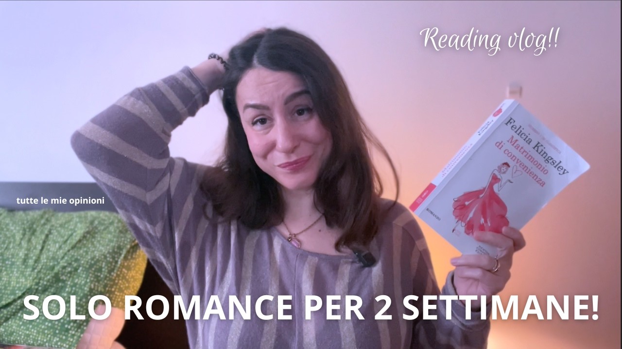 📚Leggo solo romance per 2 settimane! E ti do una classifica dei libri che ho letto! 😆 Reading vlog!