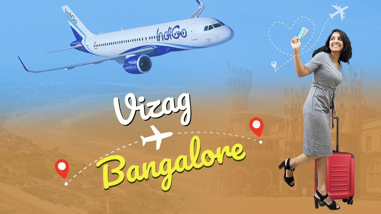 Vizag to Bangalore Vlog | Couple vlog | Flight to Bangalore | Telugu vlogs | Travel | Arunathinks