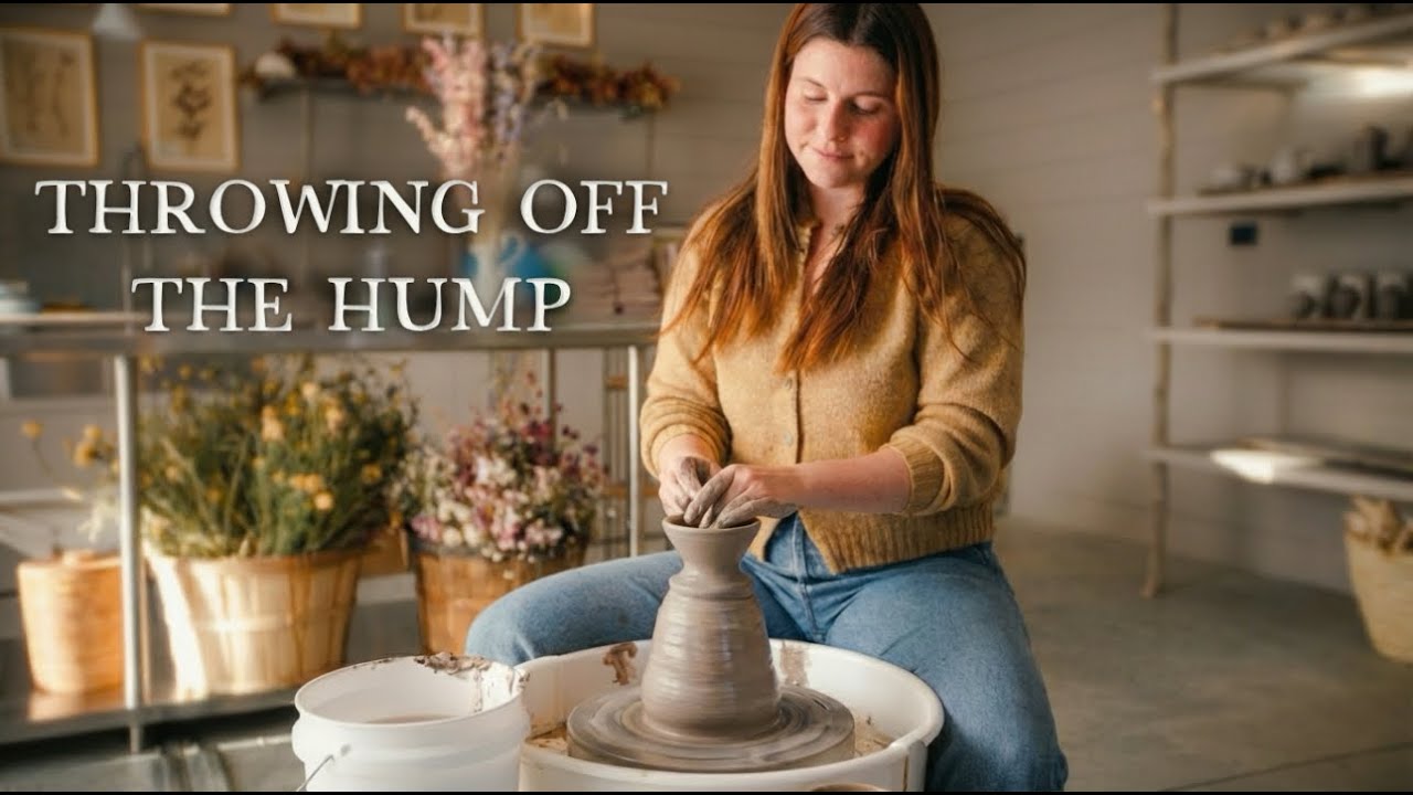 How to Throw Off The Hump - Pottery Tutorial