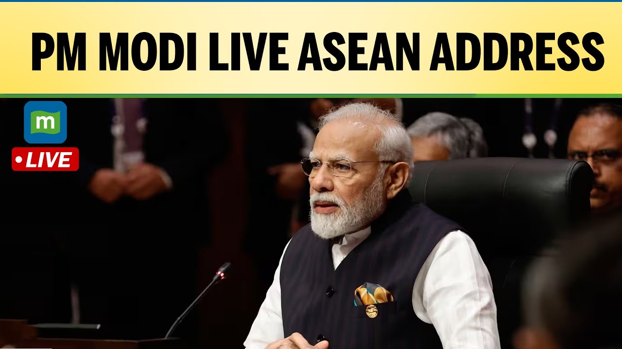 PM MODI LIVE: Addressing ASEAN Summit 2025