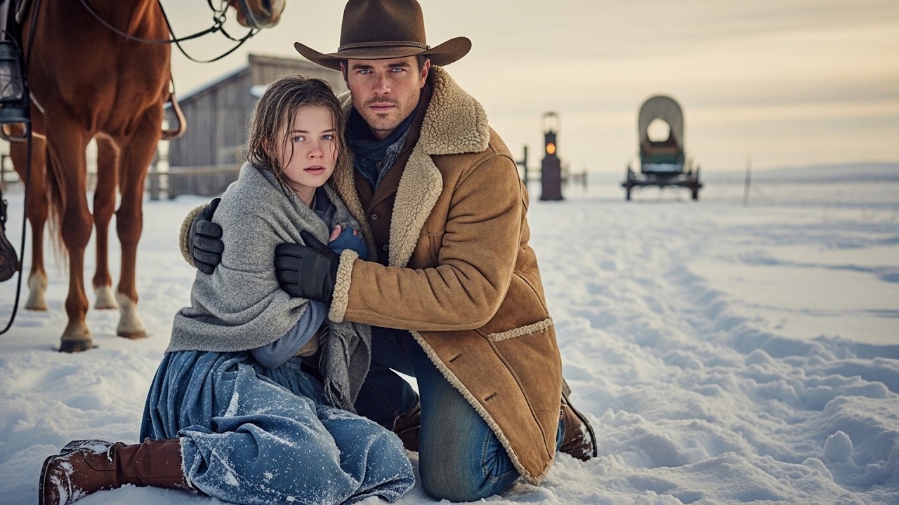 Her Stepbrother Left Her Stranded In The Freezing Cold, The Cowboy Found Her And Warmed Her