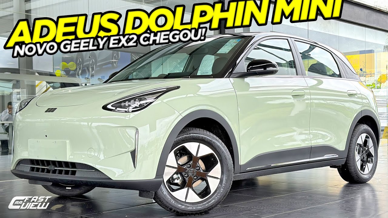 NOVO GEELY EX2 2026 SUPERA DOLPHIN EM TUDO +EQUIPADO, MAIOR AUTONOMIA E PADRÃO VOLVO POR R$119 MIL 😱