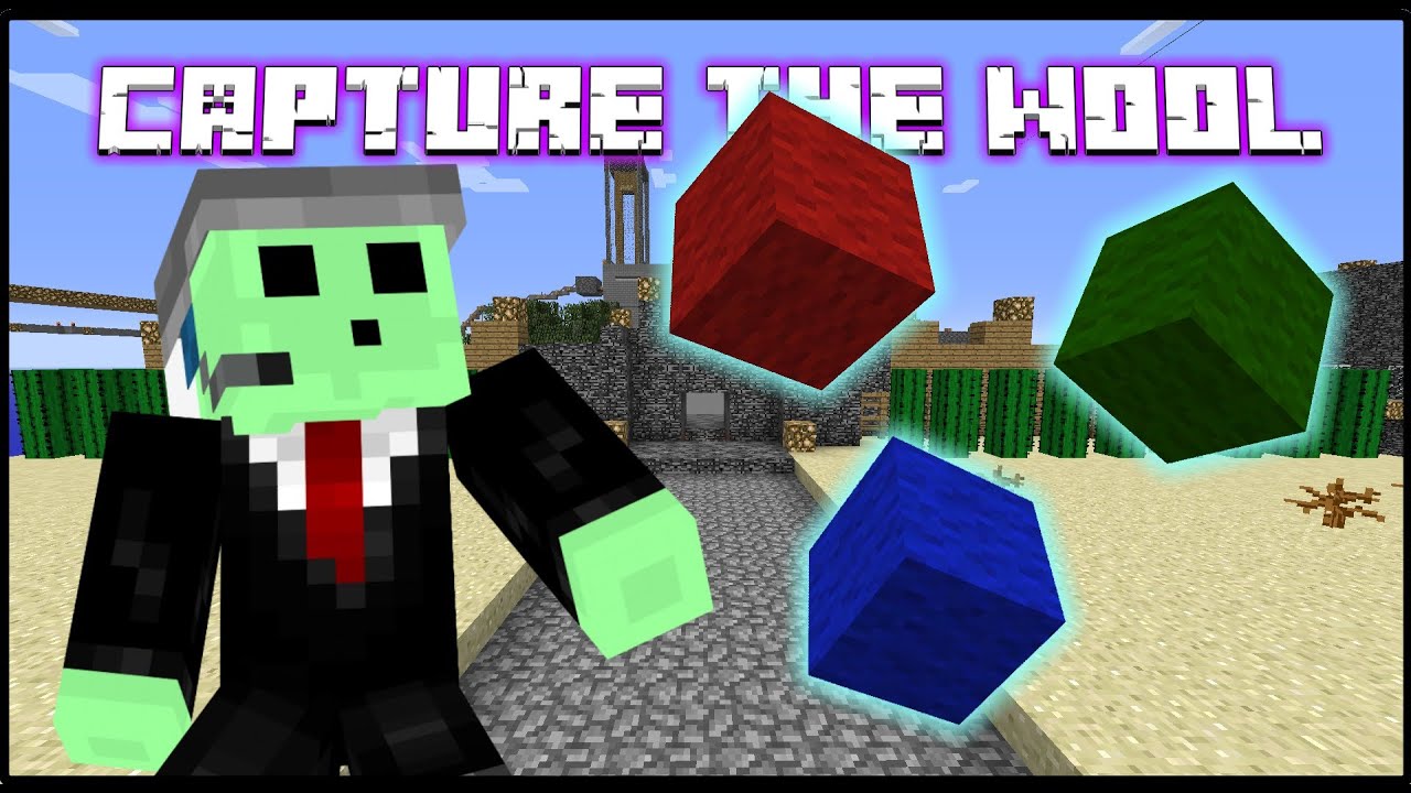 THE BEST CTW GAME EVER? - 4v4 Capture The Wool w/Friends!