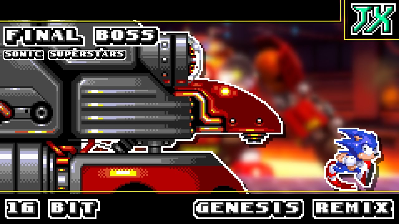 [16-Bit;Genesis]Final Boss(Eggman) - Sonic Superstars