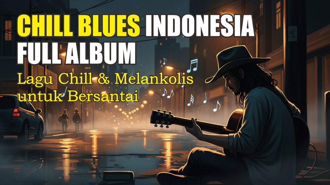 Blues Indonesia Santai - Soulful Slow Blues | Blues N' Java Vibes