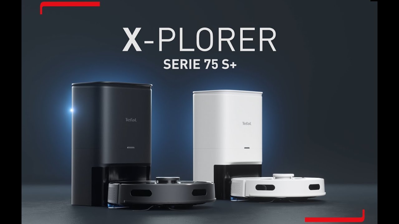 Robot Tefal X-Plorer S75 S+ RG8595/RG8597 - higieniczne odkurzanie ze stacją opr&oacute;żniającą