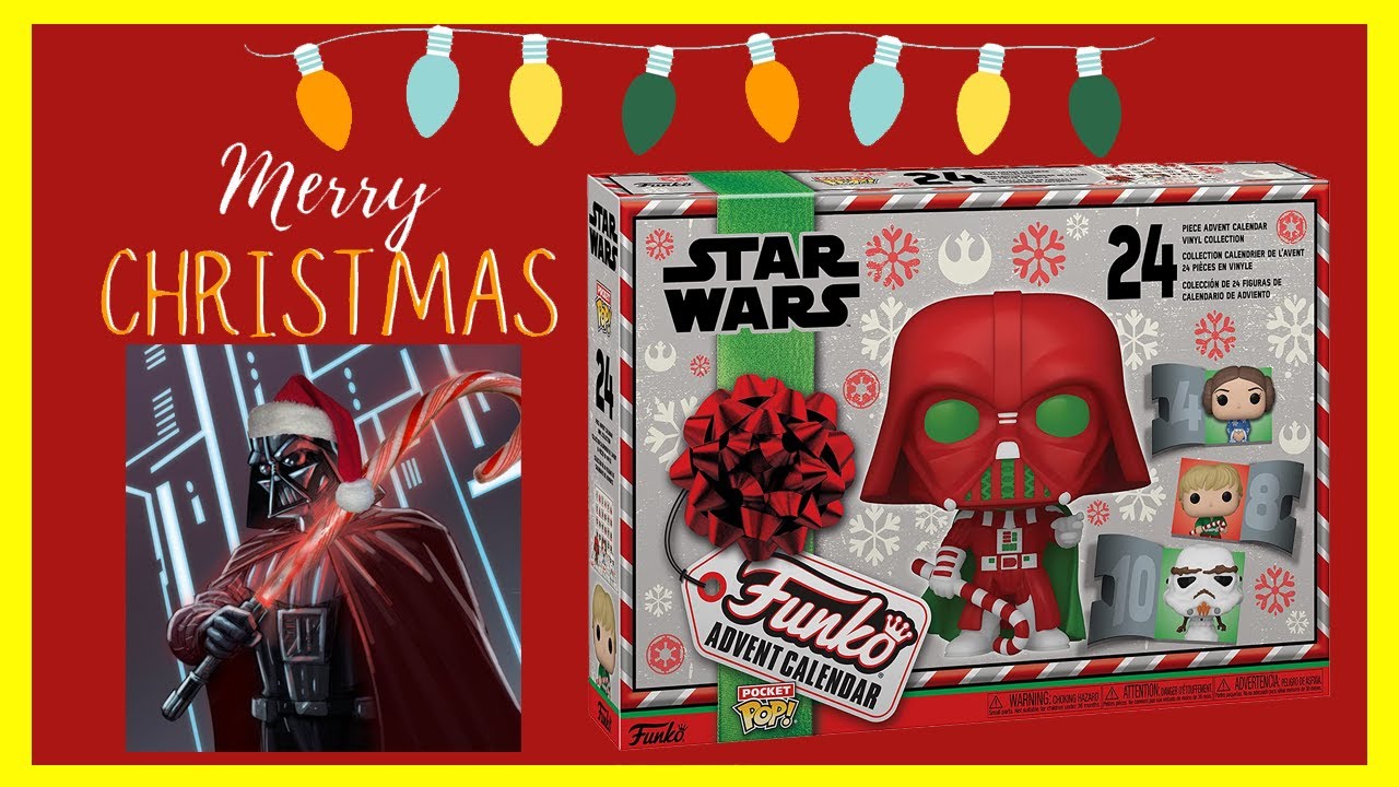 Star Wars Funko POP Pocket calendario de adviento 2022 Unboxing