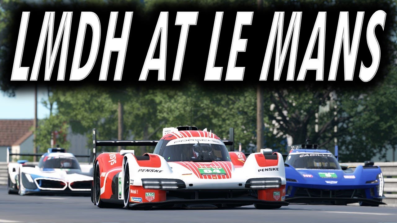 Automobilista 2 - Trying out LMDh at Le Mans!