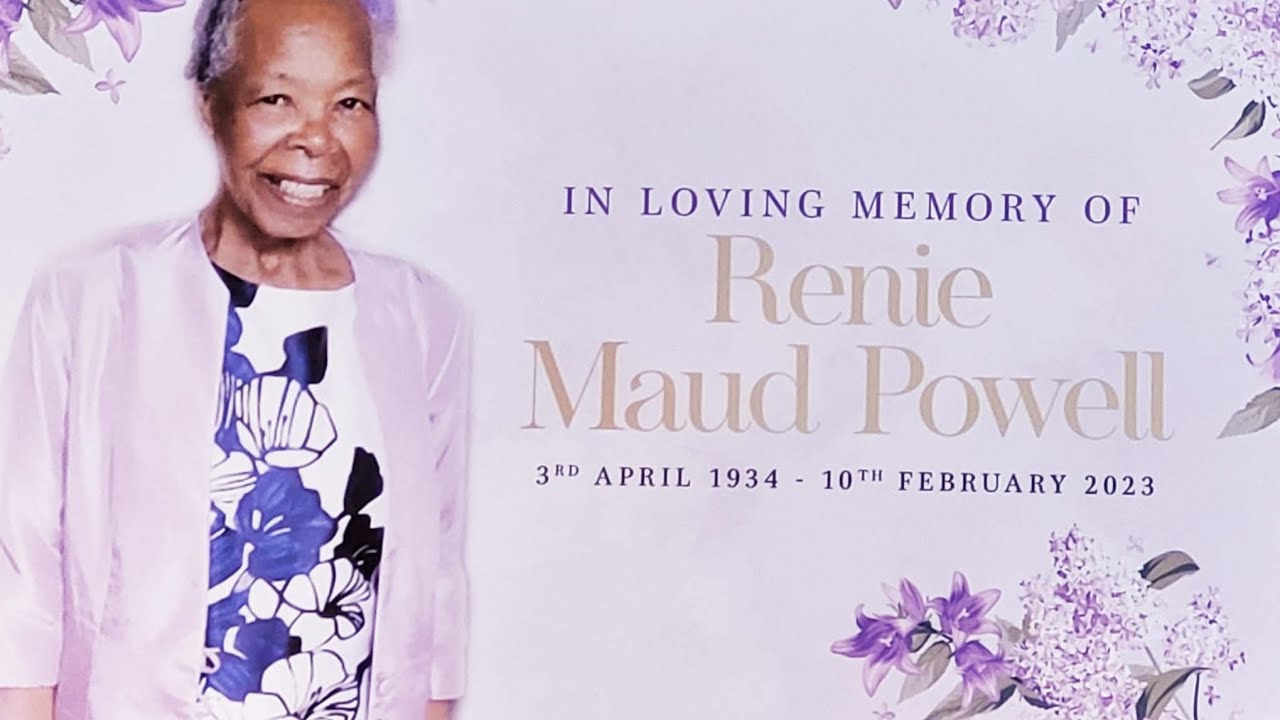 G Man's Photo Tribute - In Loving Memory For Nana Renie Maud Powell 🙏🏾