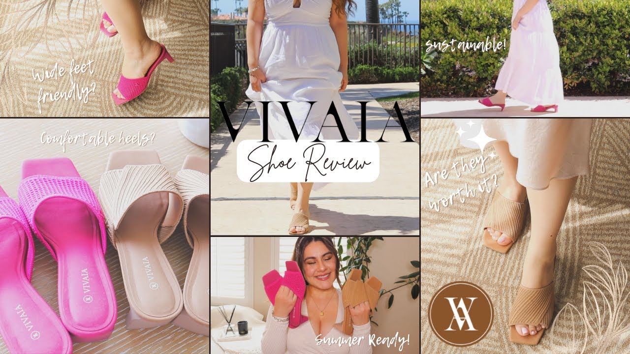 VIVAIA Heels Review: Medium-Wide Feet, Comfort, Sustainability, & Environmentally Friendly! *gifted*