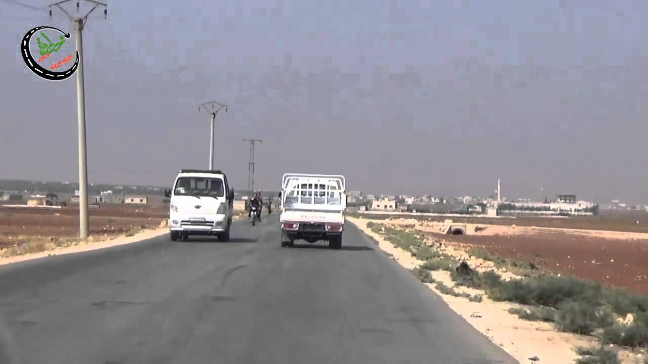 خطوة || نزوح السكان من بلدة ابين في ريف حلب الغربي بعد الغارات التي تعرضت لها  31 8 2014