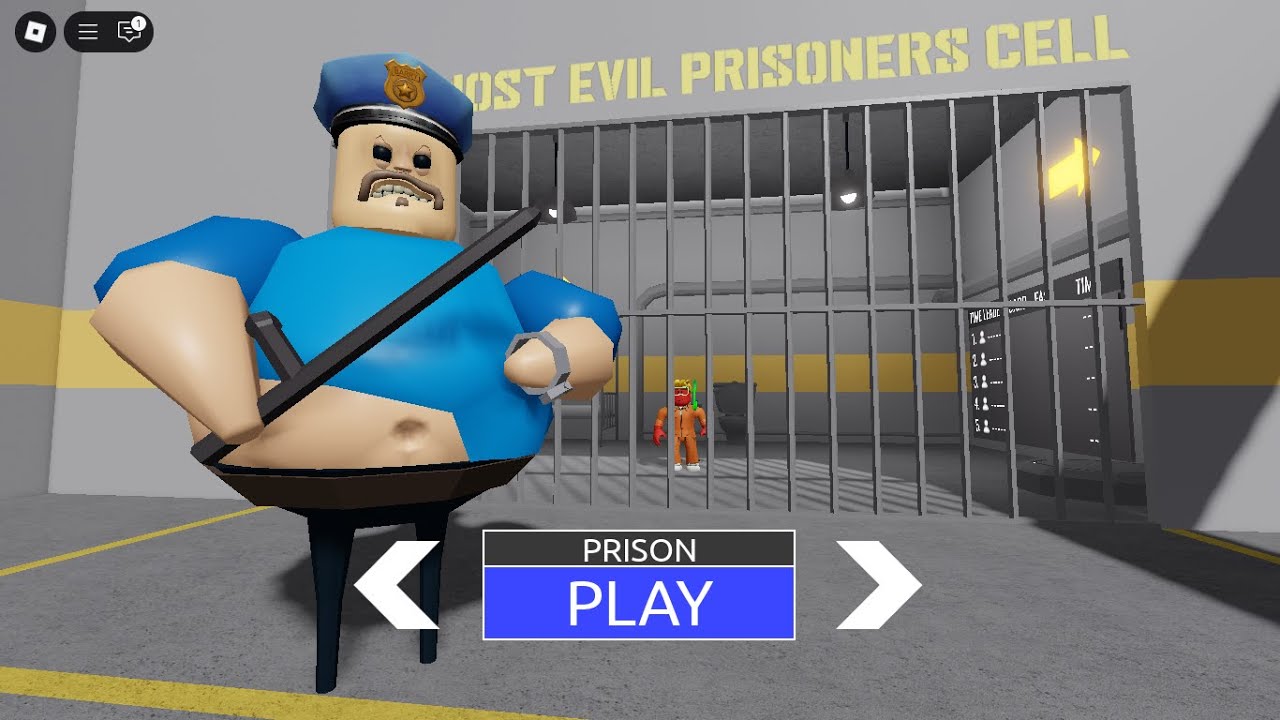 barry prison run on ROBLOX oby
