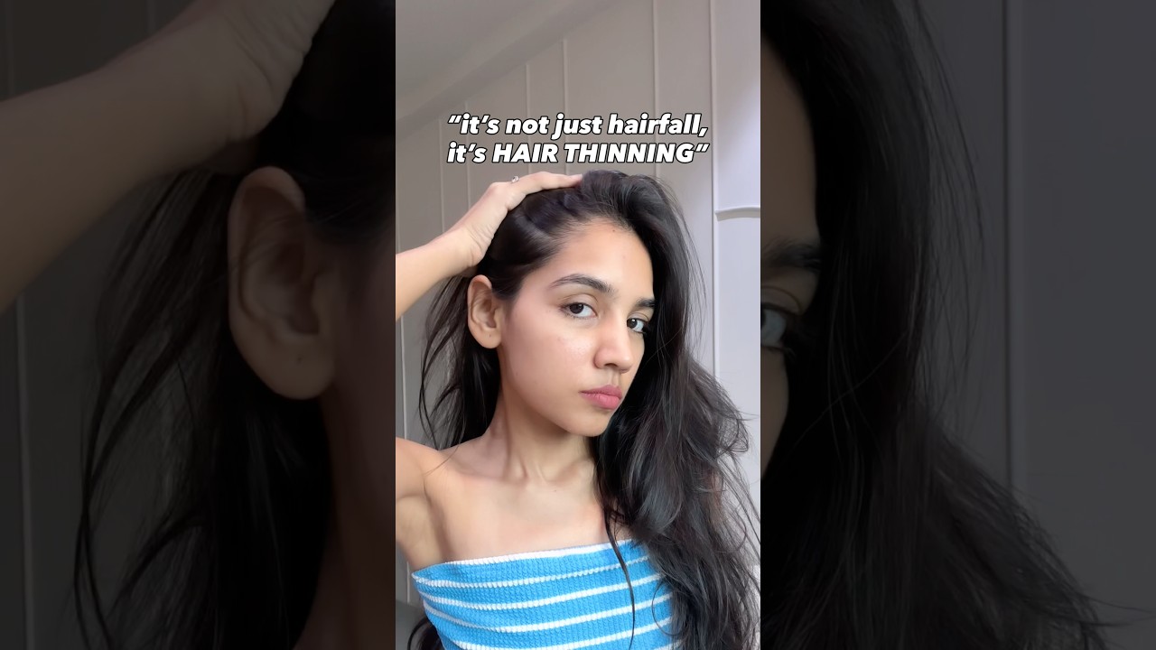 HAIR THINNING ‼️ check description #hairthinning #hairfall #hairloss #hairfalltips #haircare #hair