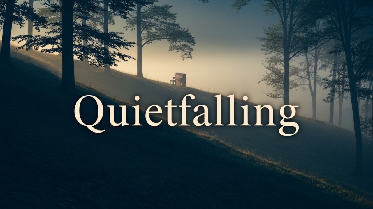 1 Hour  Calm Piano for Gentle Focus & Emotional Ease – Quietfalling